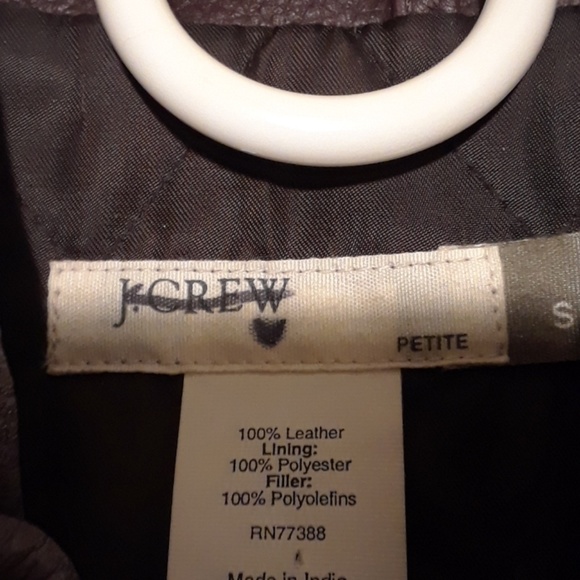 J.Crew Leather jacket - Picture 2 of 5